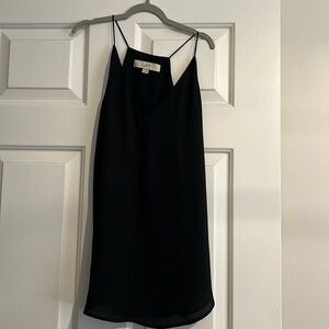 Loft black camisole tank XS EUC